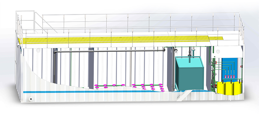 花博會一體化污水處理設(shè)備渲染圖